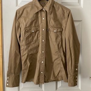 Carhartt womens western shirt